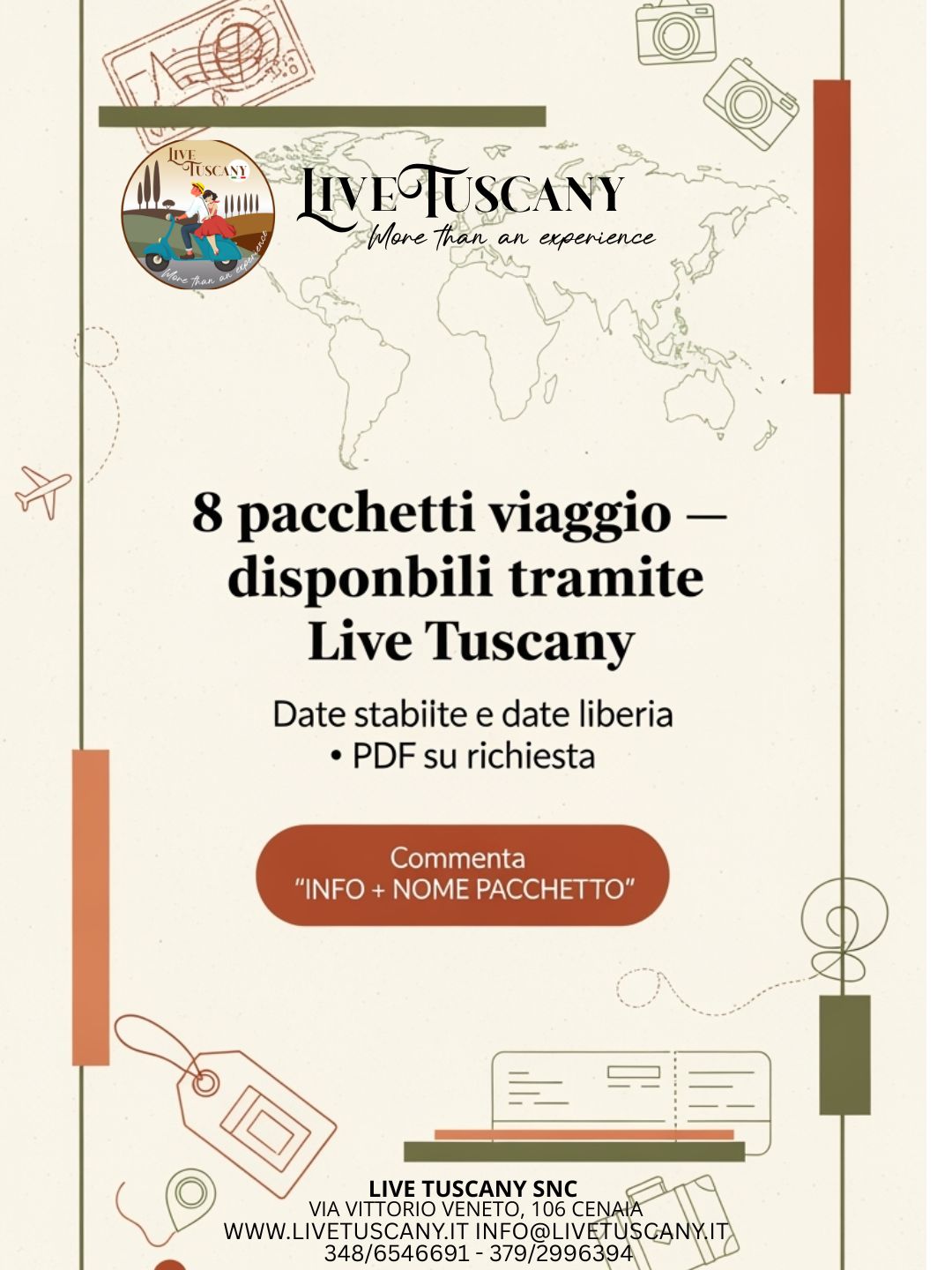 RUBRICA DEL LUNEDI': I VIAGGI DEI NOSTRI TOUR OPERATOR